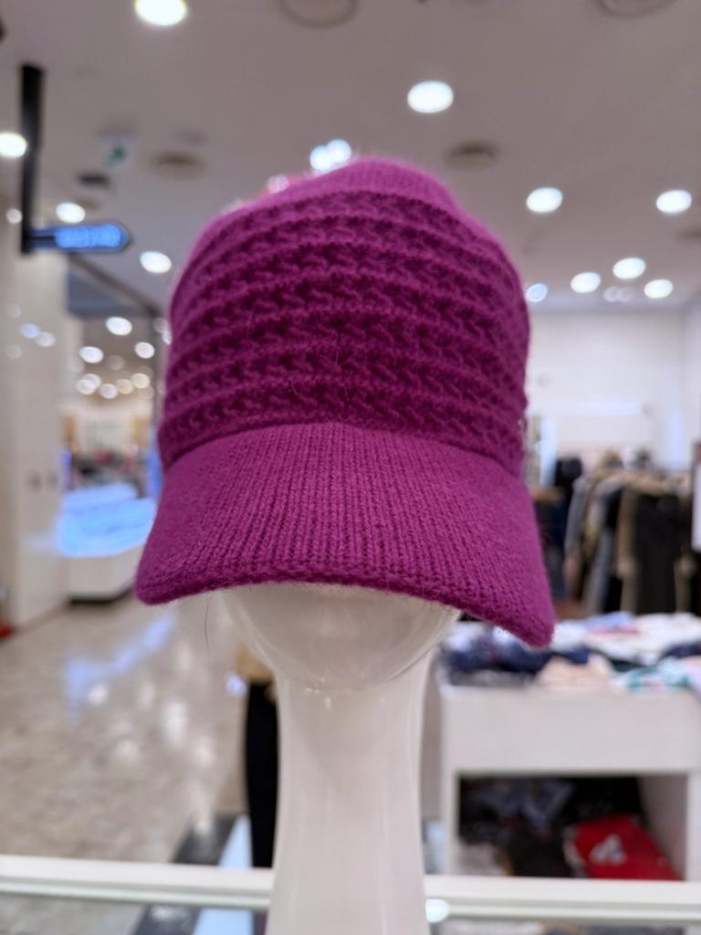 Crocodile Creek Fur Lining Wool Blend Solid Knit Cap CLDWH1205