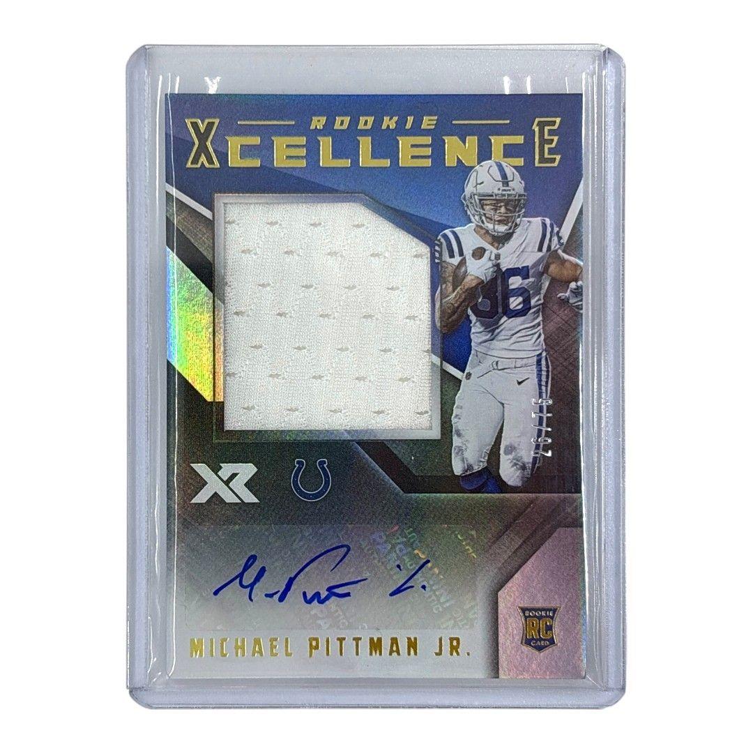 Used PANINI NFL Card Xr MICHAEL PITTMAN JR. INDIANAPOLIS COLTS 26/75 #RXC-MP Free Shipping Used IT1