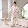 Women's Junbie Thermal Hooded Velvet Pajama Set