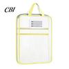 Clear Mesh Pouches Transparent Nylon Document Bag, Portable Lightweight File Organizer with Zipper Travel Holders And Strap, Large Capacity Holder for
