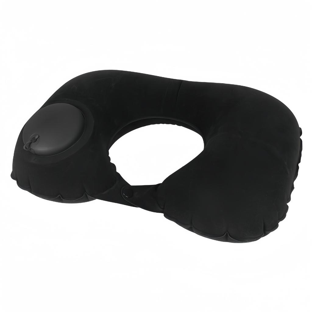 1/1PC Portable Foldable Inflatable Pillow Light Travel Neck U-Shape Pillow Car Airplanes Multifunction Neck Waist Support Cushio