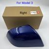 For Tesla Model 3 2017-2026 Highland Model Y 2020-2024 Rearview Mirror Cover Door Side Rear View Mirror Shell Replacement Caps