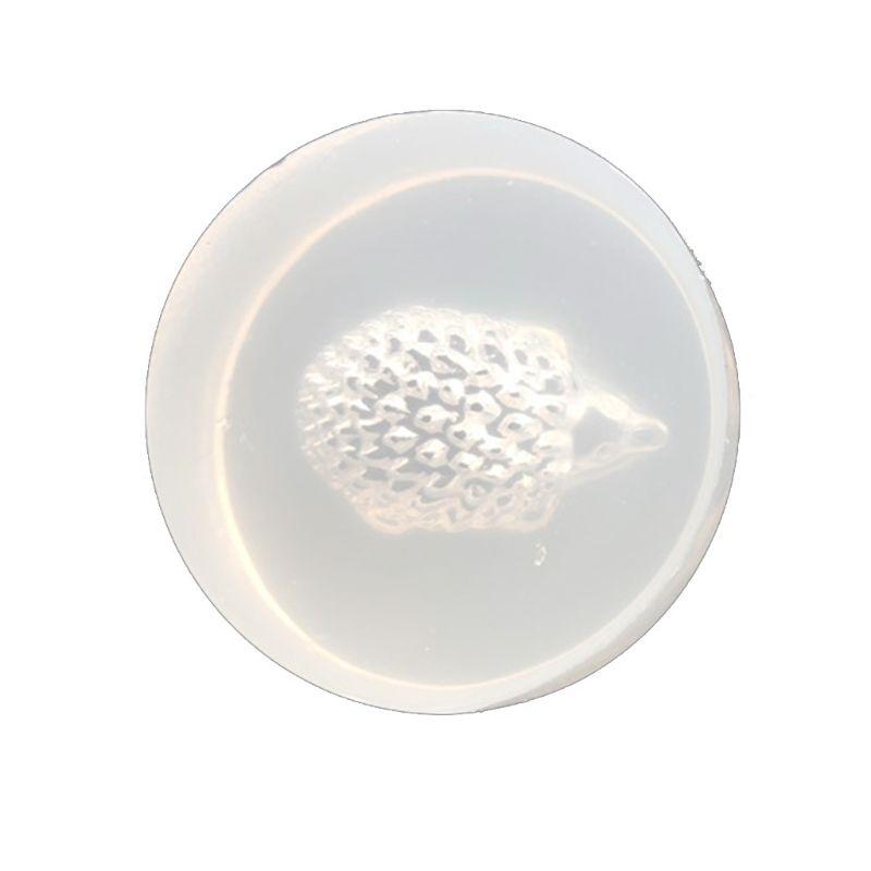 DIY Ornament Mold Suitable for Jewelry Silicone Resin Molds Including Hedgehog Dog Crafts Pendant Mould Jewelry Making