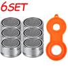 1/6set Brass Water Saving Faucet Tap Aerator Thread Bathroom Faucet Bubbler Replaceable Filter Mixed Nozzle 24mm Bathroom Part