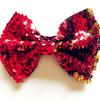 1 PC Big Bow Hair Clip For Girl Colorful Pink Green Sequin Bow Knot Hair Bow With Clip Alloy HairPin Barrettes Hair Accessories