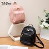 Fresh Style Bow Accent Crocodile Pattern Mini Backpack