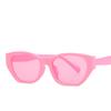 Vintage Okulary Przeciwsłoneczne Kocie Oko dla Kobiet Mężczyzn Retro Prostokątne Okulary Słoneczne Rama PC Unisex Markowe Gogle