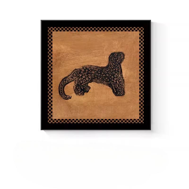 

Украшение гостиной Картина Диван Фон Настенная роспись Высококачественная и атмосферная Ресторанная комбинация Краска Абстрактное искусство PS Border