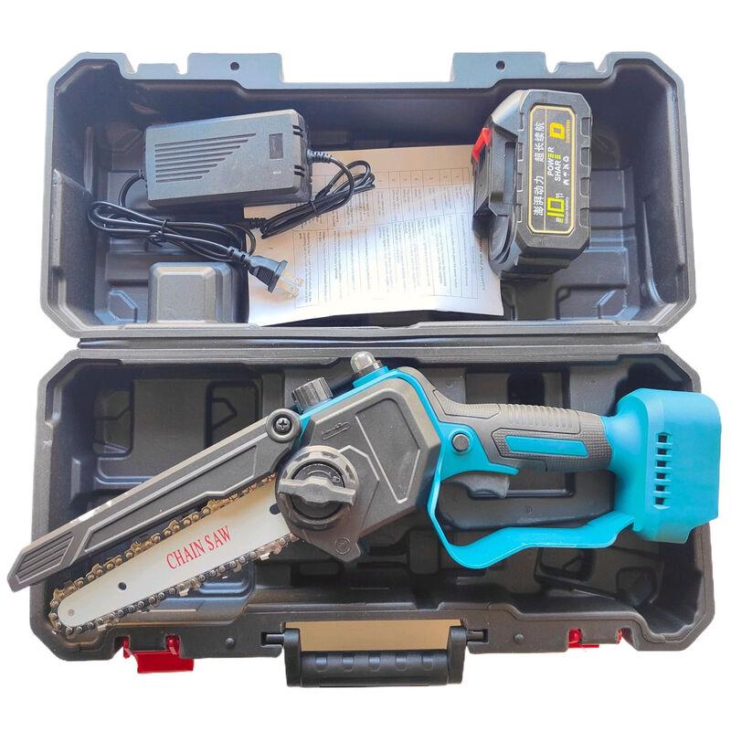 ZCANZ 6-inch Cordless Brushless Electric Chainsaw CN Plug (adapter Included)
