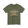 Flat Earth University Crest T Shirt | Est. 1492, Department of Astronomy