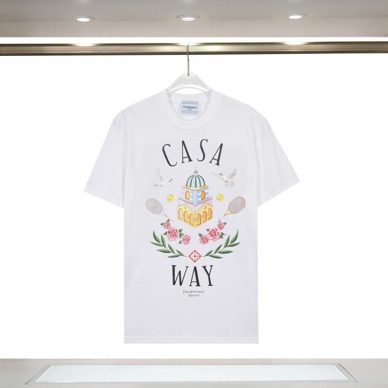 Unisex Cotton T-Shirt With Digital Print Letter Loose Fit Casual Wear