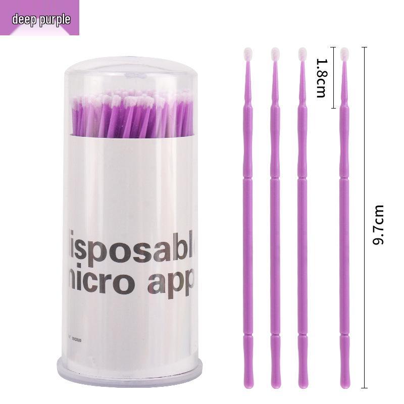 Bamboo Stick Cotton Swabs for Eyelash Extensions, Microblading, & Eyeshadow Application