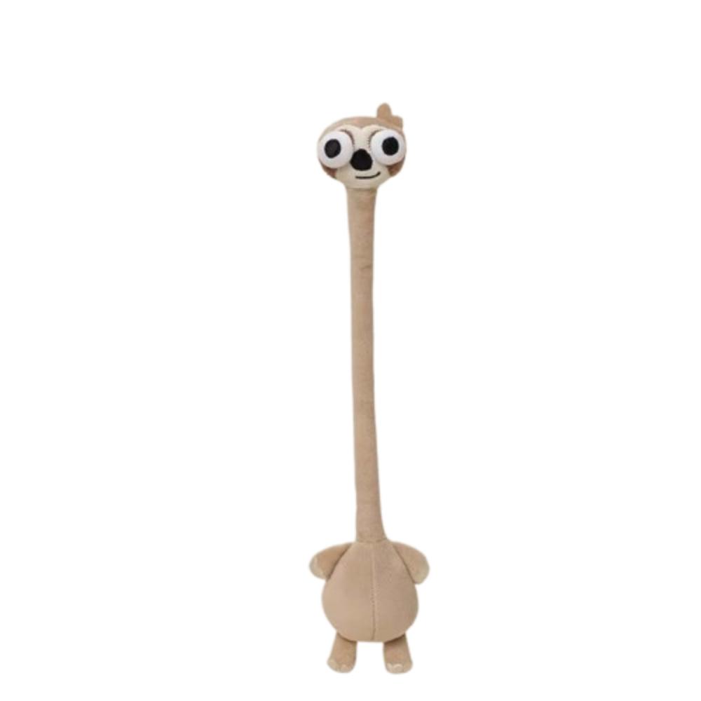 Funny Design Giraffe Bag Pendant White Color Pink Pig Plush Pendant  Gift For Girls