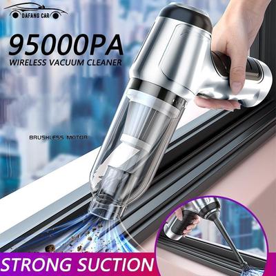 95000Pa Auto Staubsauger Handstaubsauger Kabellos Mini Staubsauger Für Auto Zuhause Desktop Tastatur Reinigungsroboter Autozubehör