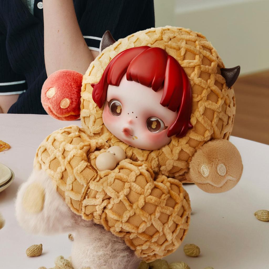 POP MART SKULLPANDA You Found Series Plush Doll Pendant Blind Box Figure Collectible Toy Holiday Birthday Gift for Single Box Me! Her, Daughter, Girl,