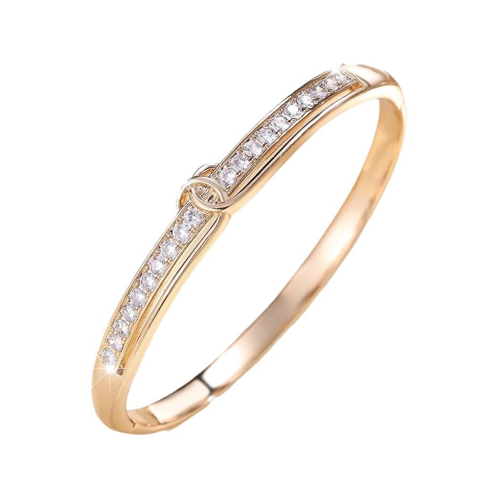 Light Luxury and Exquisite Temperament Zircon Women's Versatile Small Fragrance Bracelet Jewelry Bracelet