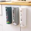 Wall Hanging Garbage Bag Storage Box Kitchen Plastic Bag Holder Organizer Bathroom Trash Bags Dispenser Kitchen Accessories