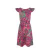 Women's Summer Flying Sleeves Round Neck Floral Pattern Strap Printed Short Dress Clothes Sale