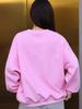 2024 Autumn/Winter Women's Trendy Loose Printed Round Neck Sweatshirt