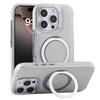 360 Metal Finger Ring Bracelet Magnetic Case For iPhone 13 14 15 16 Pro Max Retro Leather Business Kickstand Shockproof Cover