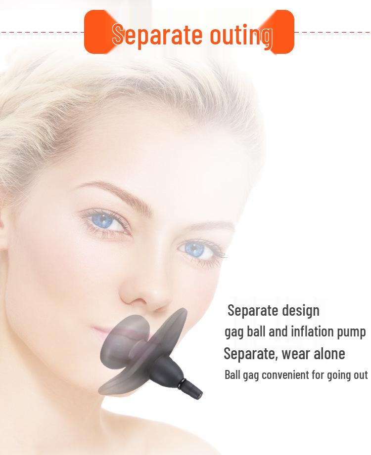 Psylocke Aufblasbarer Fesselknebel: Erotisches Gerät für Männer & Frauen