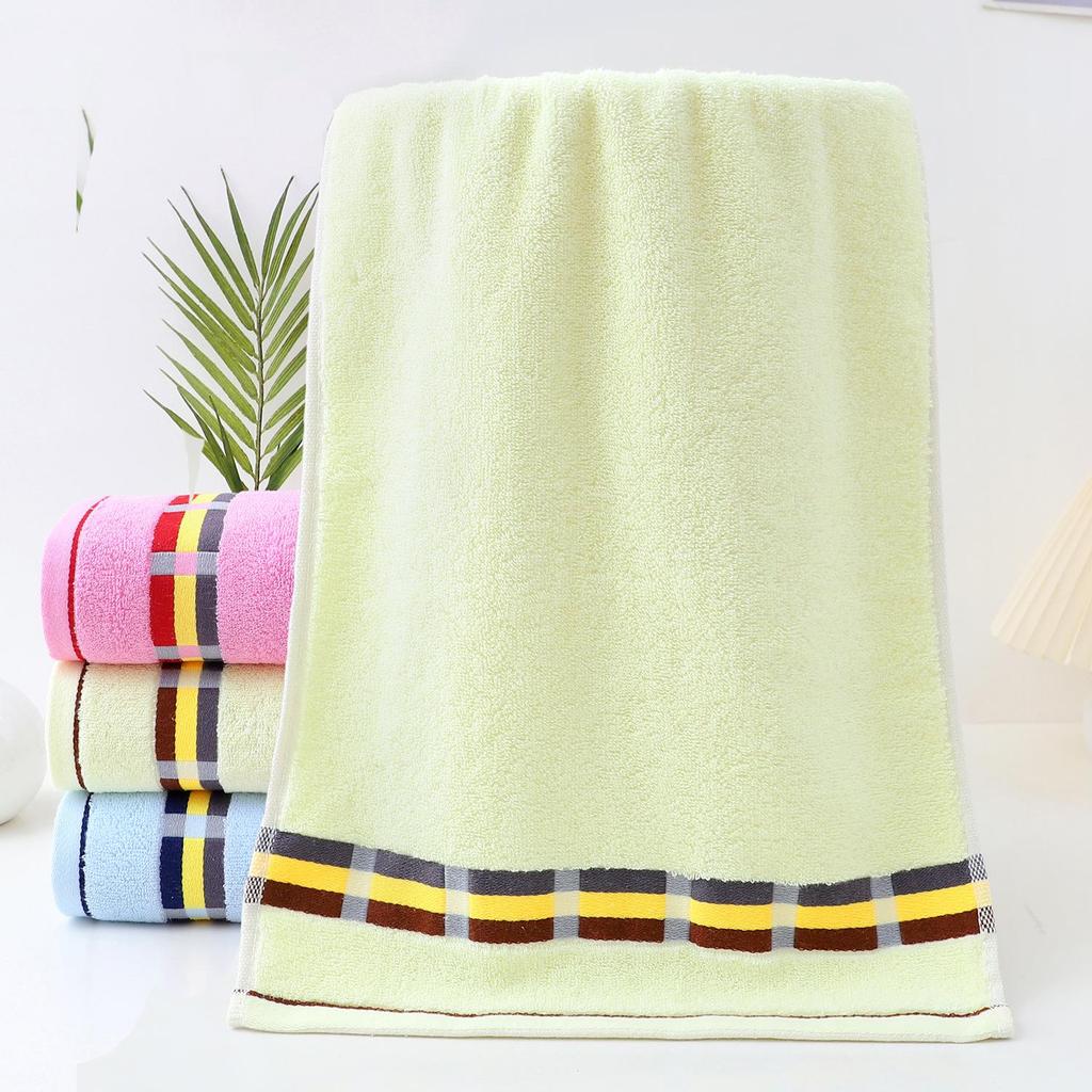 Embroidered Pure Cotton Face Towel – Thick, Absorbent, Gift-Ready