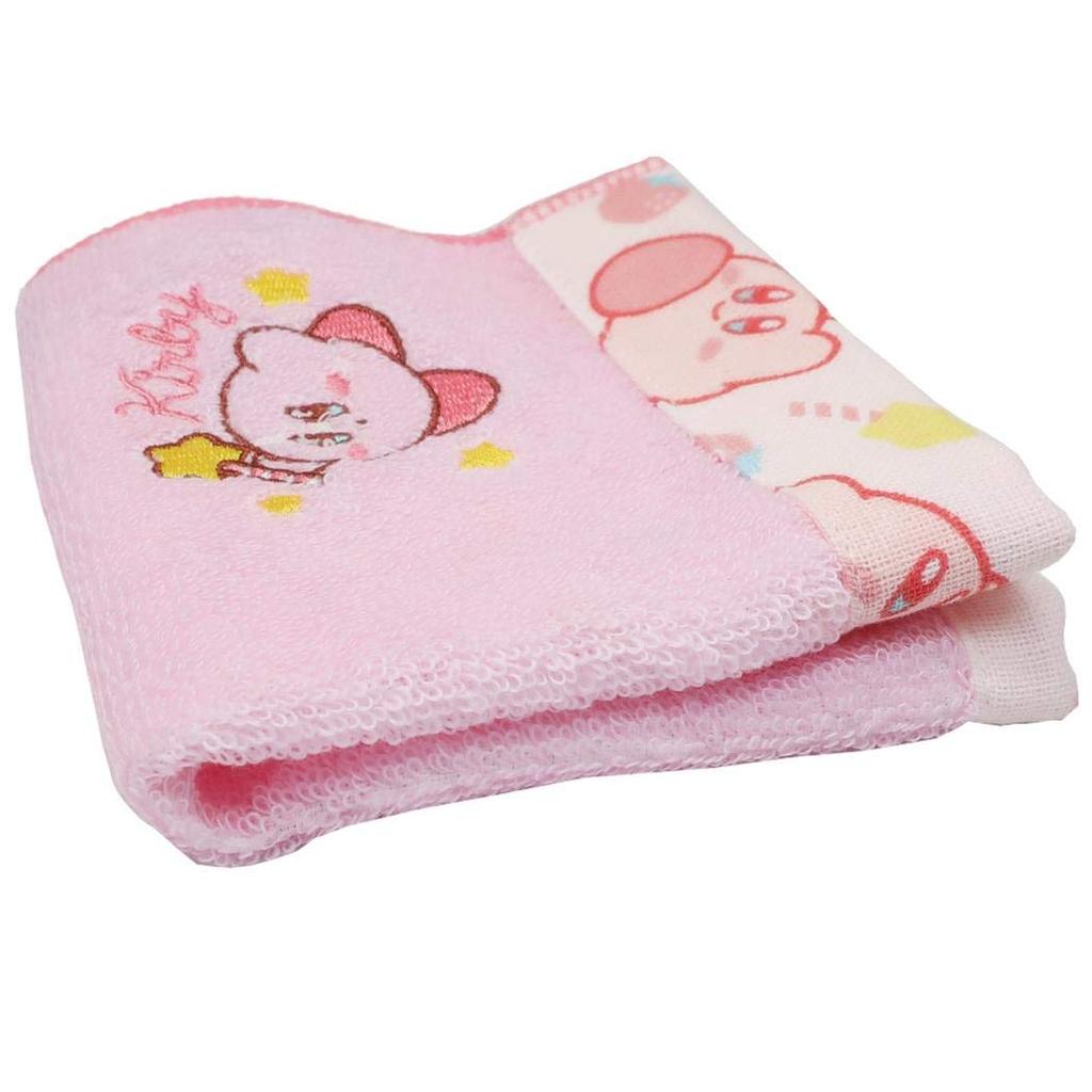 Marushin Mini Kirby of the Rolling Waddle 25 x 25cm Towel, Nintendo, Stars, Candy, Dee, 4585006400,