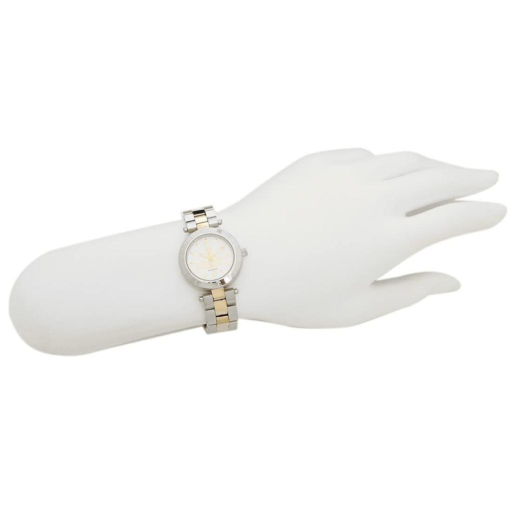 Vivienne Westwood Women's Westbourne Watch, 28mm, Quartz, White Gold, VV092SLSG, Stainless Steel [Parallel Import]