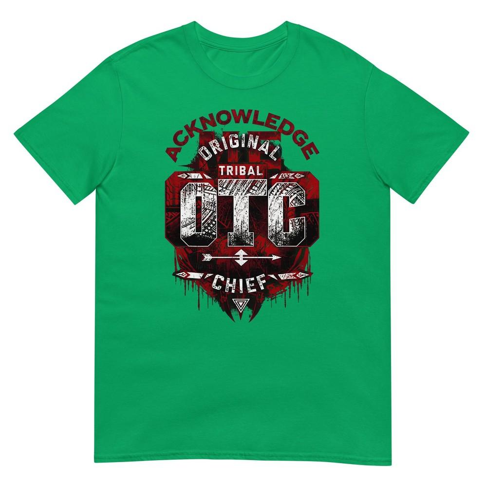 Tribal Chief Rounisex Funny Wrestling TShirt