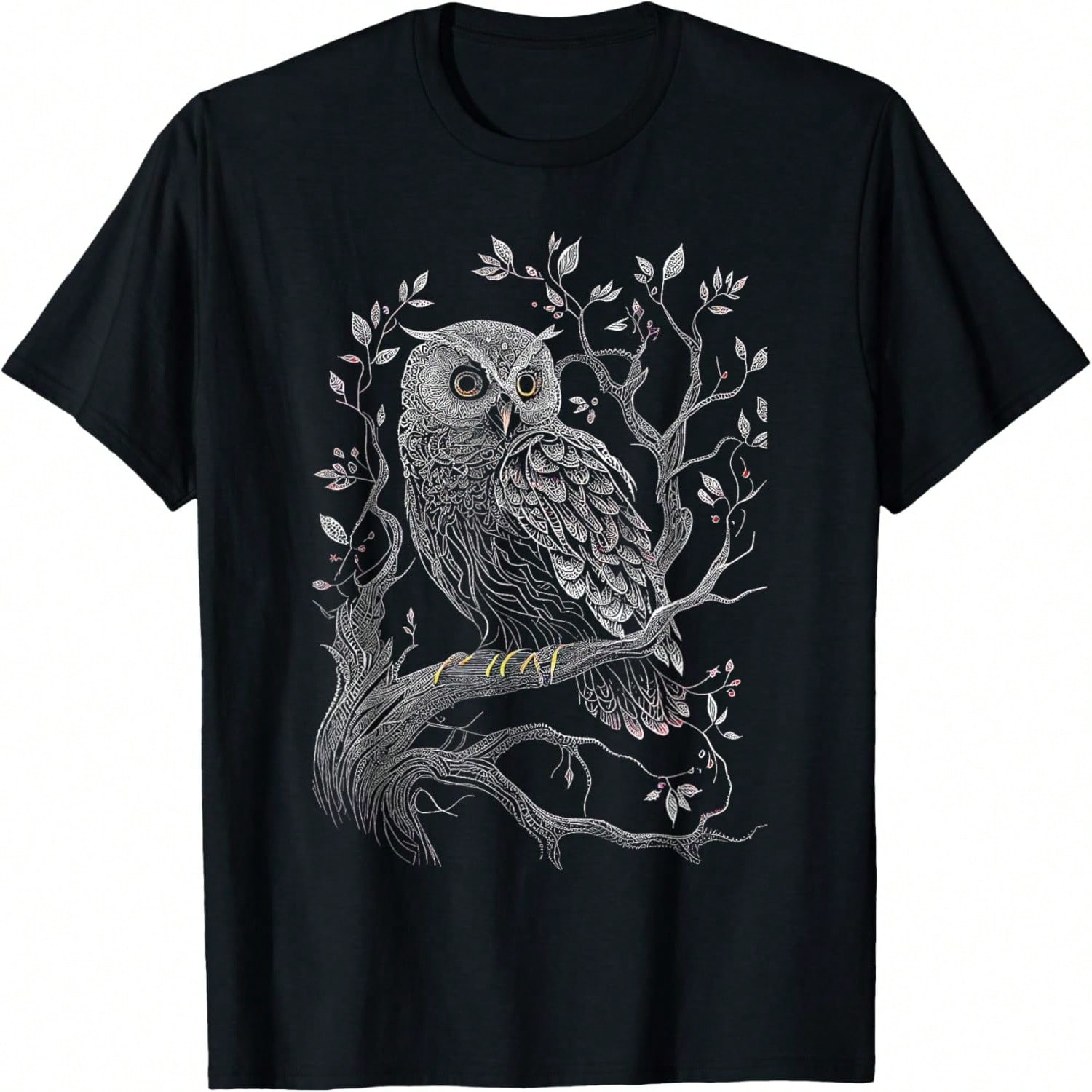 Owl Bird Pun I m Like An Owl I Don t Give A Hoot! Distressed T-Shirt S разноцветный