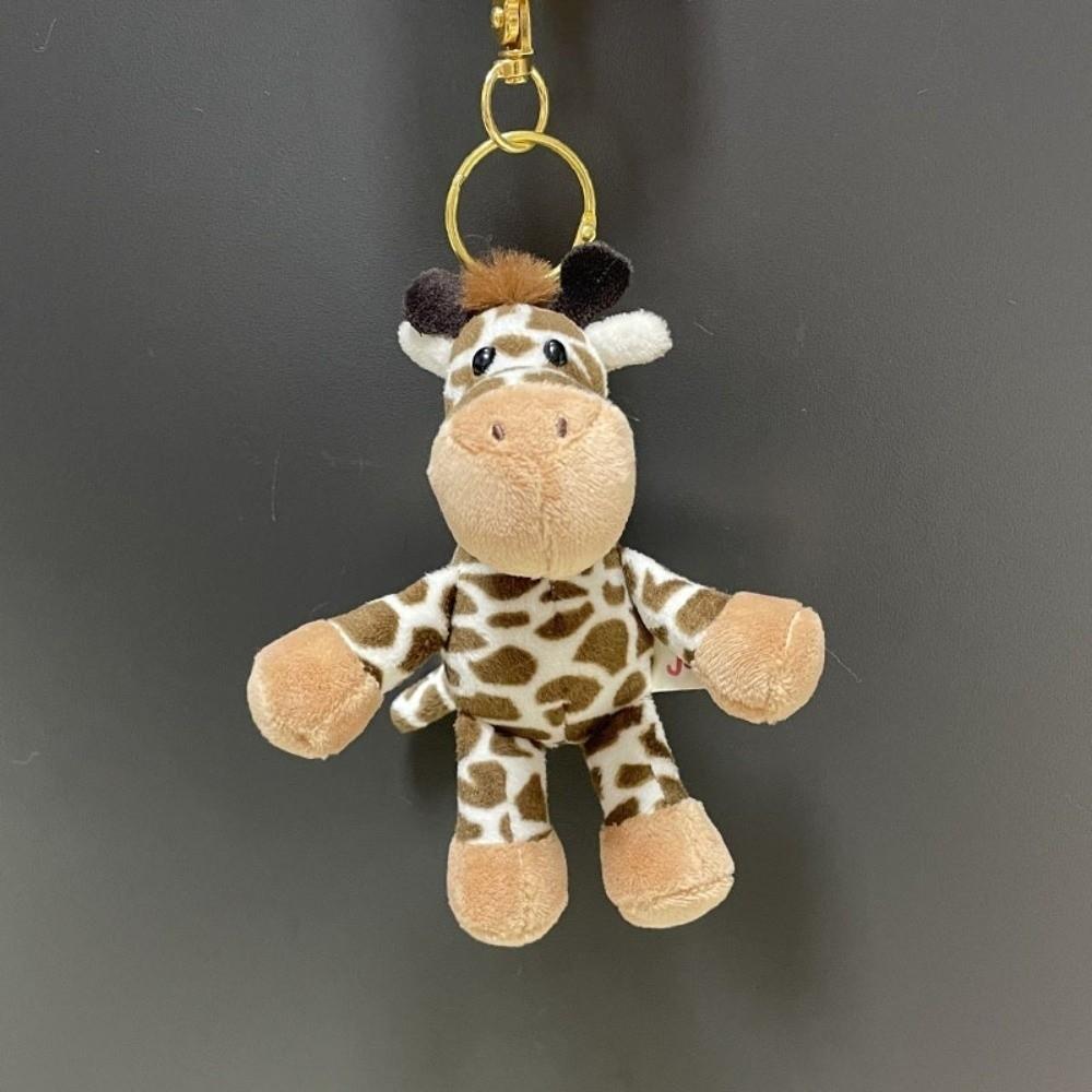 Soft Plush Stuffed Toy Pendant 15CM Soft Toy Keychain Adorable Animal Plush Doll for Kids Girls
