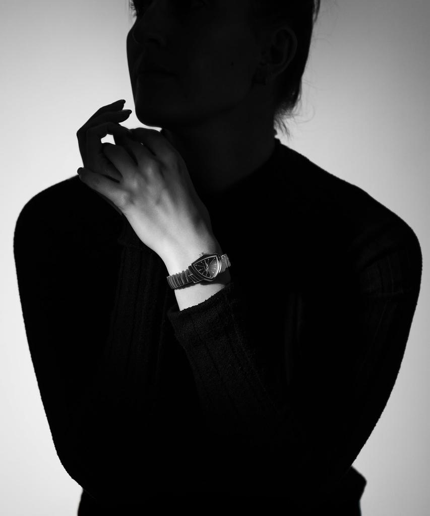 Hamilton Ventura Quartz Watch Officially Guaranteed Women's H24211130, [Officially Imported]