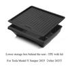 Front Seat Storage Box for Tesla Model Y Juniper 2025 2026 TPE Under Seat Organizer Trash Can Car Interior Storage Accessories