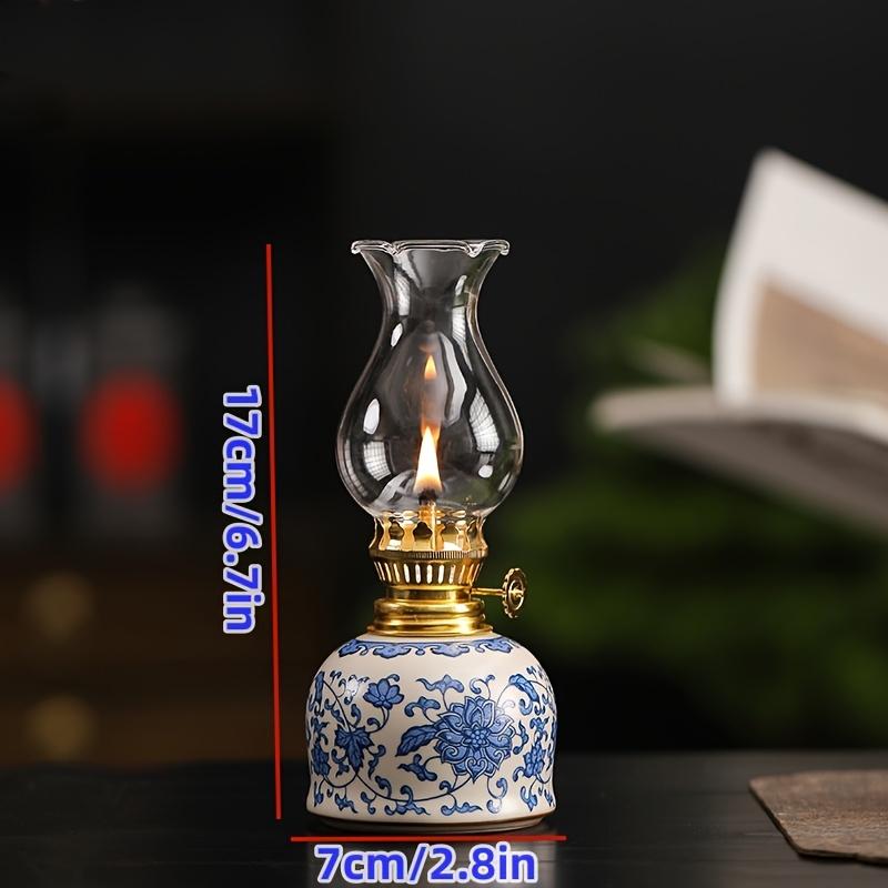 

[Vintage Ceramic Decor] 1pc Vintage Ceramic Tabletop Decor with Blue & White Floral Pattern - Ideal for Home Decoration and Cozy Atmosphere 1pc