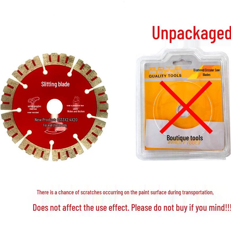 Guiren Dao Diamond Saw Blade for Marble and Stone Cutting, Dry Cutting, All-Purpose Concrete and Wall Slotting