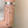 Zinc Zinc Alloy Fringe Arm Cuff Bracelets Adjustable Open Upper Arm Bracelet  Arm Accessories