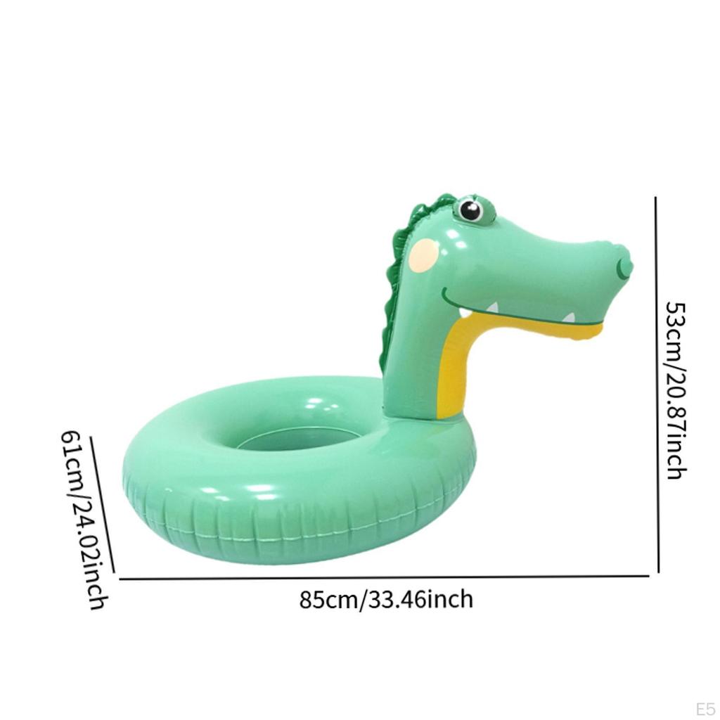 Inflatable Swimming Ring for Kids Cute Water Toy Beach Lake Sports