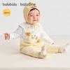 Balabala Infant Faux Two-Piece Long Sleeve Romper