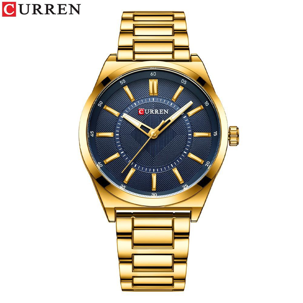 Curren 8407 Men's Quartz Business Watch with Steel Band