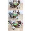 1/12 Scale Miniature Mahjong Table and Chair Model Figurine For Doll House With Realistic And Fine Detail Scene Setting