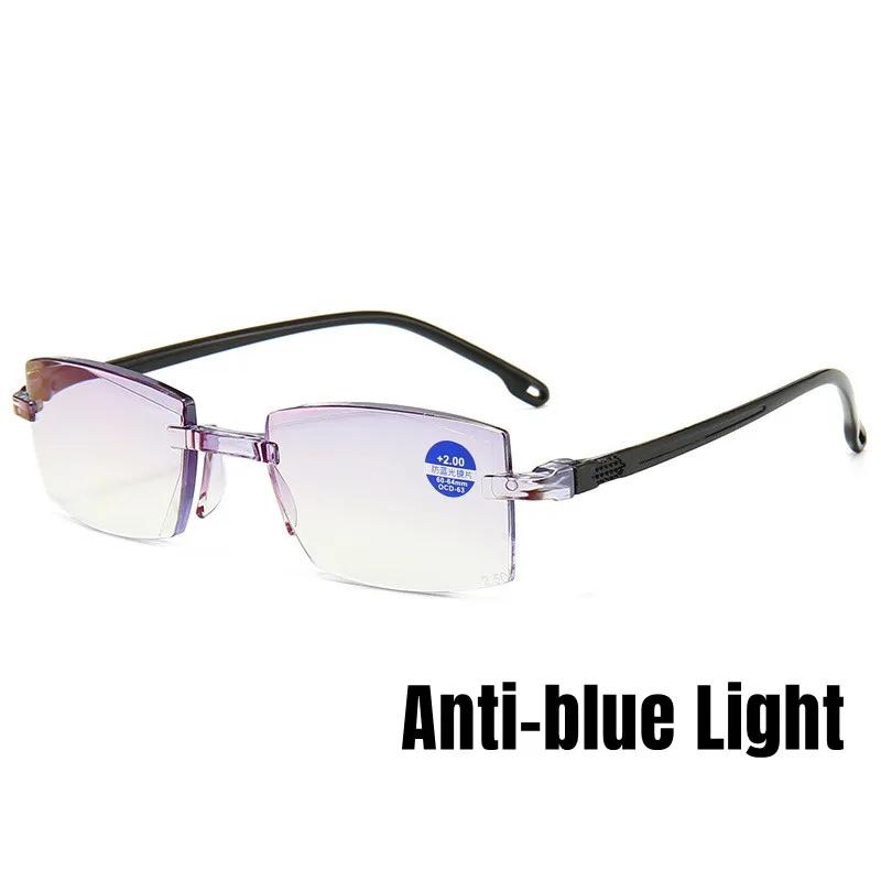 Classic Anti-radiation Presbyopia Glasses Ultra Light Unisex Square Reading Glasses Trendy Far-sighted Eyewear