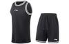 Sports Basketball Collection Basketball Suit Men's Black AATT023-5