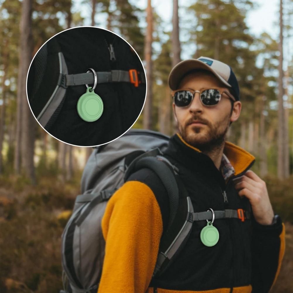 Silicon Keychain for Motorola Moto Tag Case Protective Cover Waterproof Smart Tracker Holder Accessories Key Ring Cases Tags