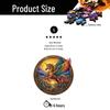 HOOLOOG Wooden Unicorn Puzzle: Educational Irregular Shape Toy & Decorative Painting, Decompression Gift & Piggy Bank