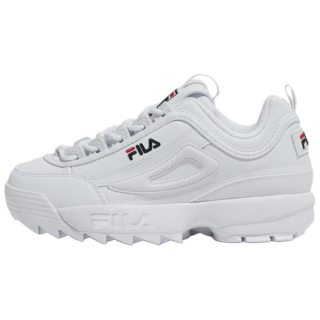FILA Disruptor 2 1998 Classic Comfortable Durable Low-Top Lifestyle Sneakers Unisex sneakers White 1FM02739H121