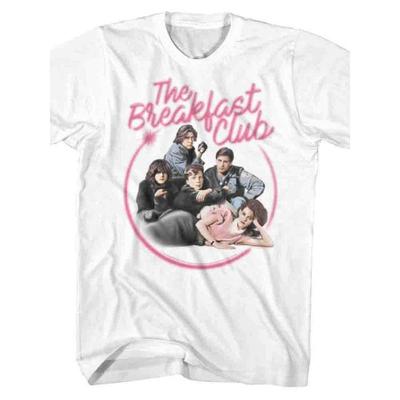 Breakfast Club Airbrush White Adult T Shirt