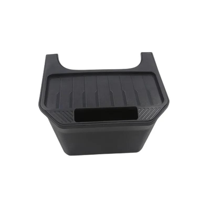 For Tesla Model Y 2025-2025 Accessories Rear Seat Storage Box Organizer Center Console Bins Backseat Garbage Can Under Seat