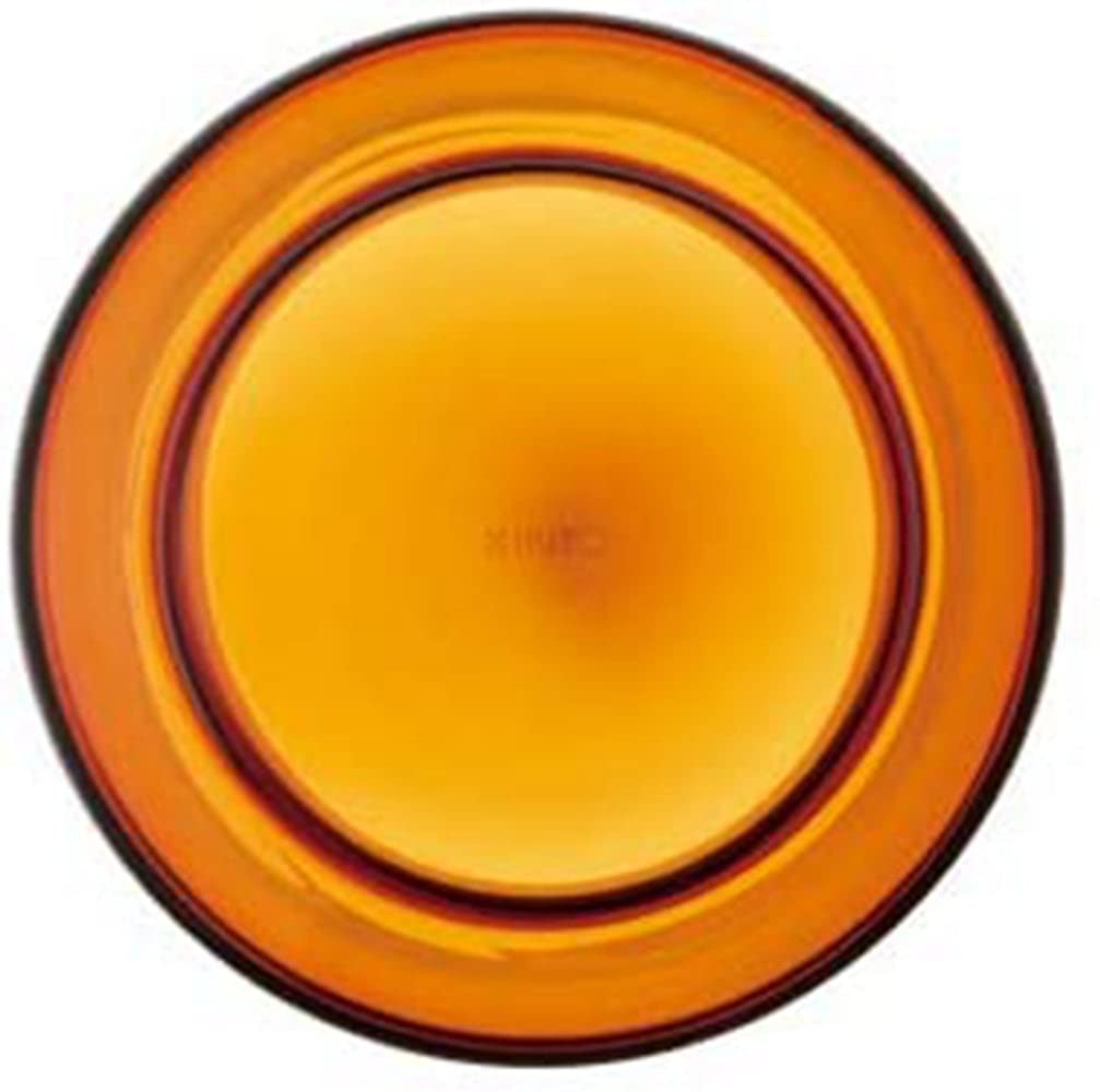 KINTO SEPIA Tumbler 370ml Amber Glass Microwave and Dishwasher Safe 21747 Heat-Resistant