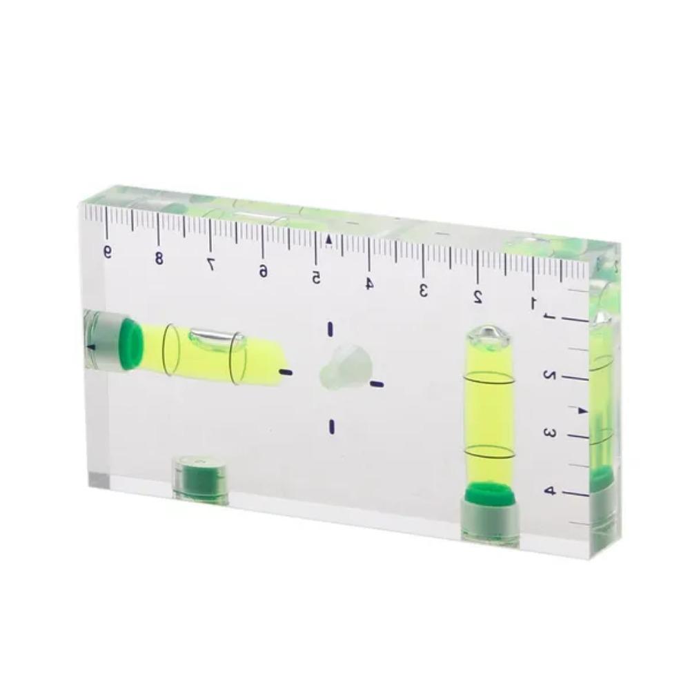 Hochpräziser transparenter magnetischer Libellenblasen-Mini-Wasserwaage MAS in zwei Richtungen