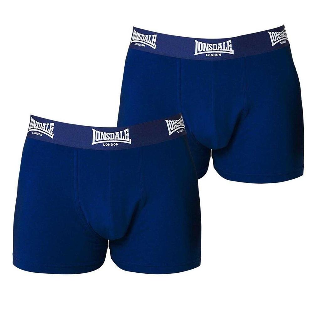 Lonsdale Mens Boxer Shorts (Pack of 2)